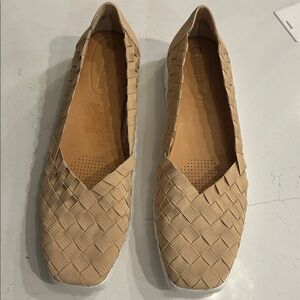 Corso Como Illana Woven Slip On Sneaker Flats Women's Size 9.5